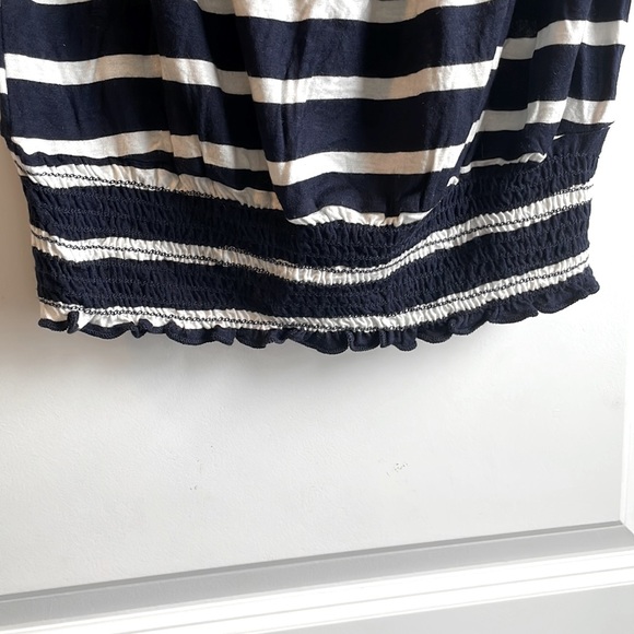 Tube top navy blue and white - Picture 2 of 5
